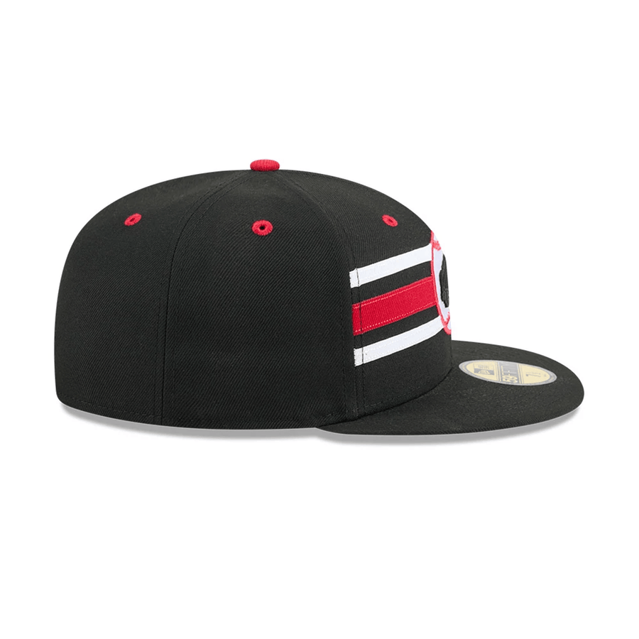 This is a Buffalo Bisons MiLB Theme Night Black 59FIFTY Fitted Cap 4