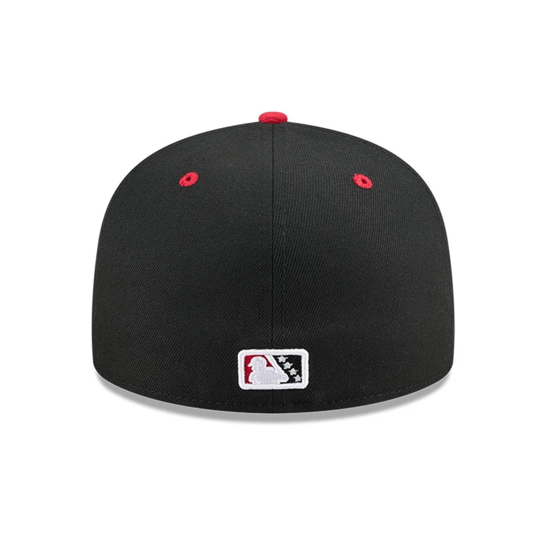 This is a Buffalo Bisons MiLB Theme Night Black 59FIFTY Fitted Cap 6