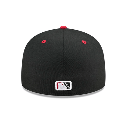 This is a Buffalo Bisons MiLB Theme Night Black 59FIFTY Fitted Cap 6