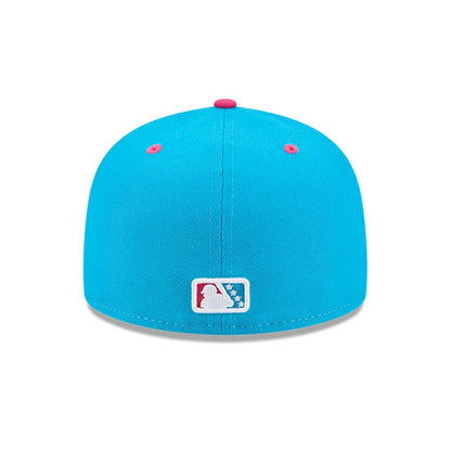Pictured is this MiLB Theme Night Somerset Patriots 59FIFTY Fitted cap in bright blue. 7