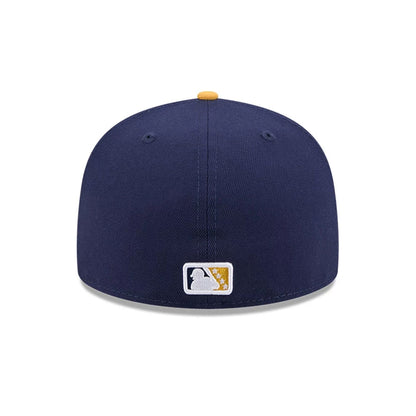 Pictured is this MiLB Theme Night Hudson Valley Renegades 59FIFTY Fitted cap in navy. 5