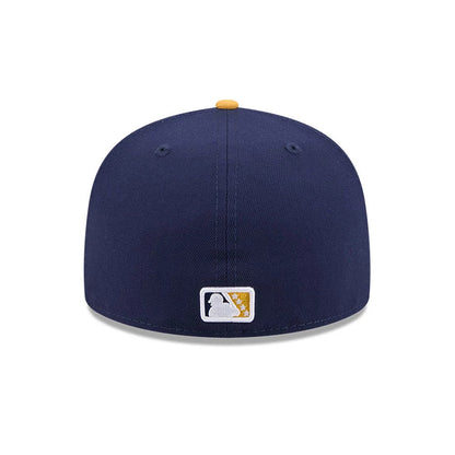 Pictured is this MiLB Theme Night Hudson Valley Renegades 59FIFTY Fitted cap in navy. 5