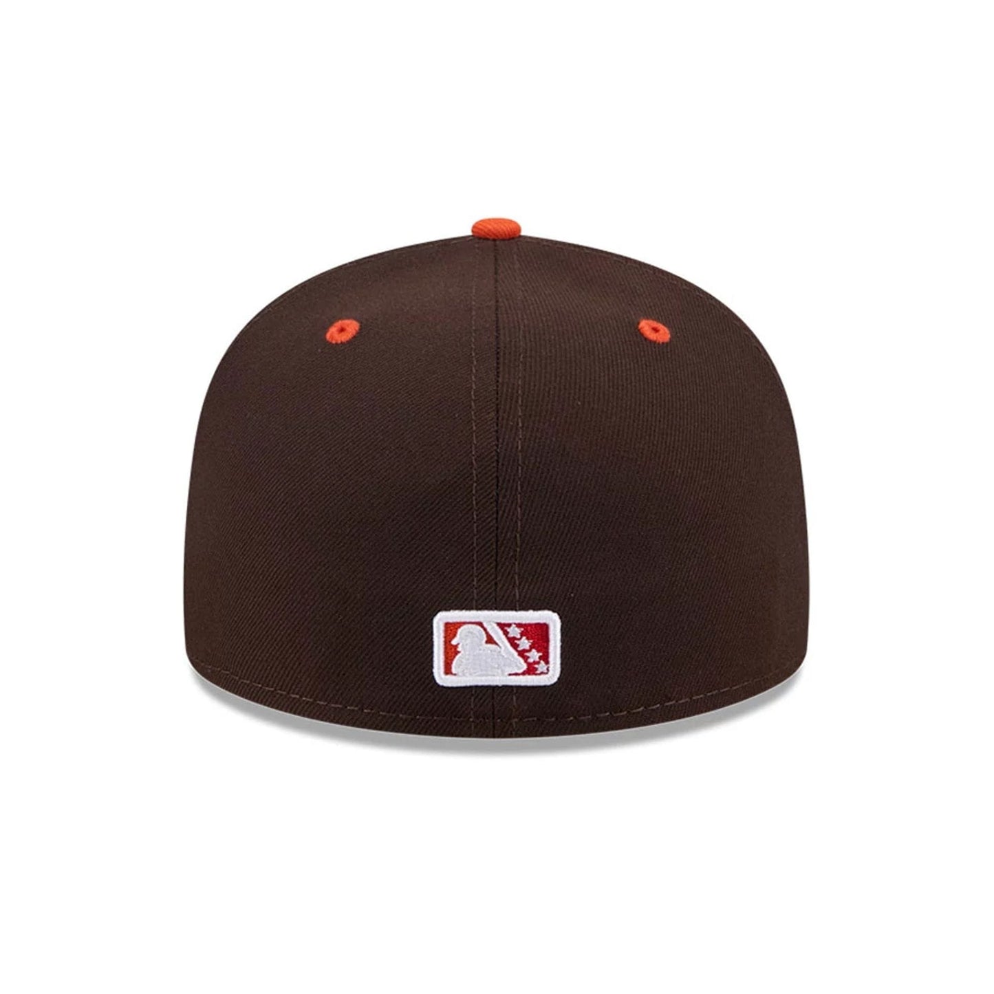 Pictured is this MiLB Theme Night Hartford Yard Goats 59FIFTY Fitted cap in dark brown. 5