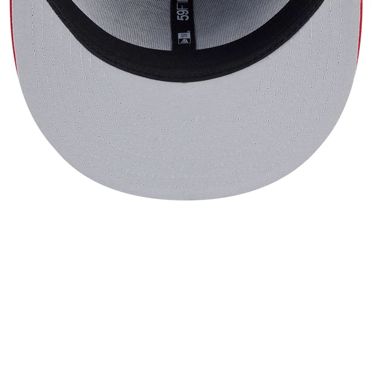 Pictured is this MiLB Theme Night Toledo Mud Hens 59FIFTY Fitted cap in navy. 2