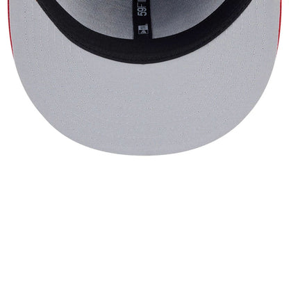 Pictured is this MiLB Theme Night Toledo Mud Hens 59FIFTY Fitted cap in navy. 2