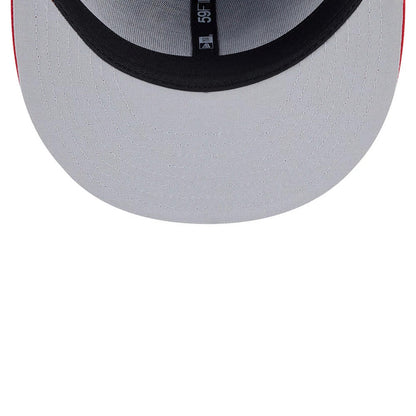 Pictured is this MiLB Theme Night Toledo Mud Hens 59FIFTY Fitted cap in navy. 2