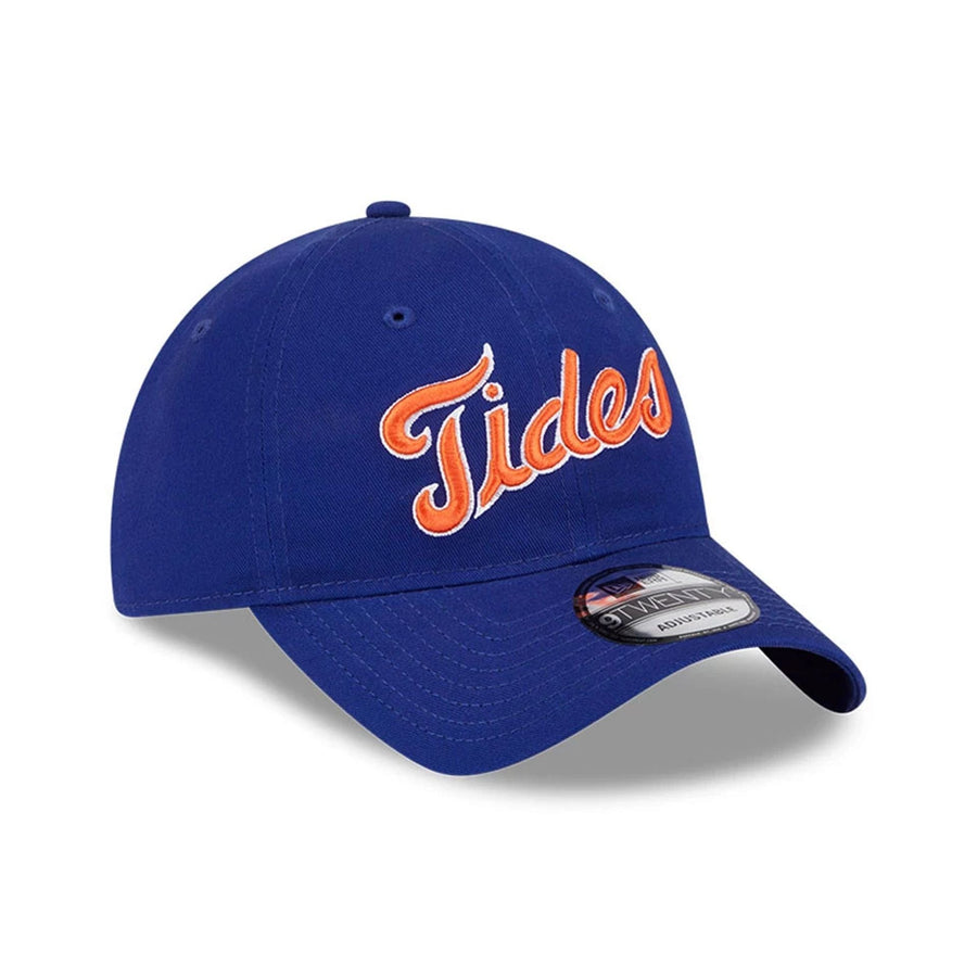 This is a Norfolk Tides MiLB Theme Night Dark Blue 9TWENTY Adjustable Cap 4