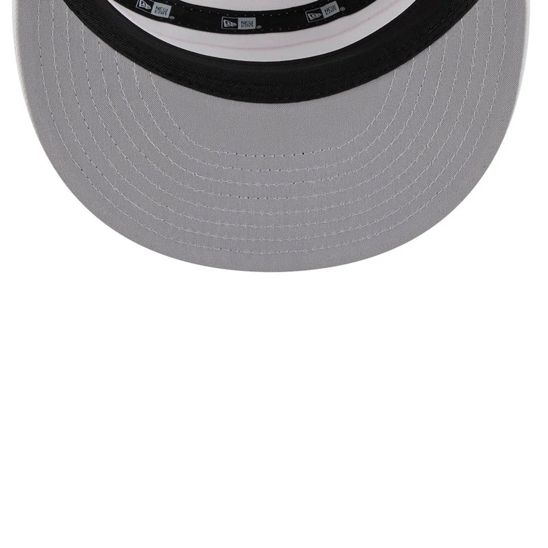 This is a Worcester Red Sox MiLB Theme Nights 2025 White Pillbox Cap 2