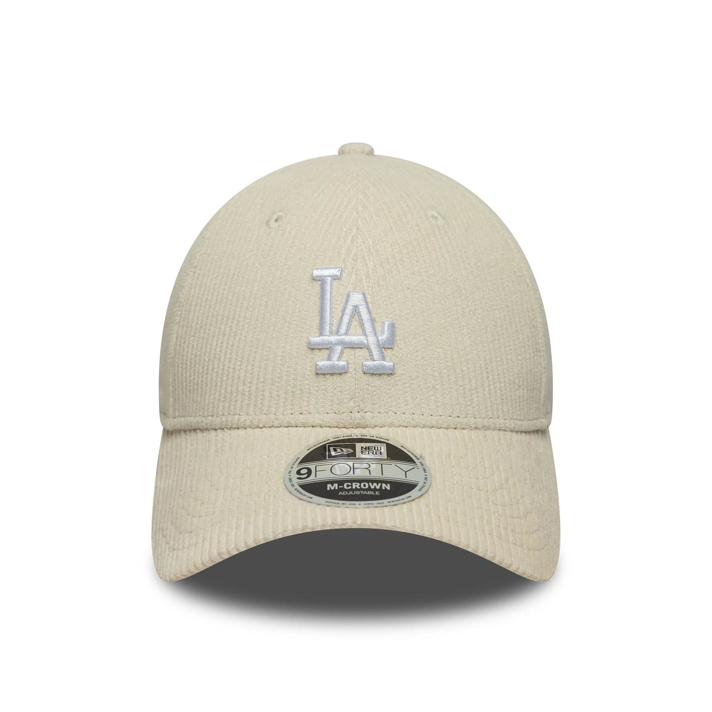 This is a LA Dodgers MLB Cord Cream 9FORTY M-Crown Adjustable Cap 2