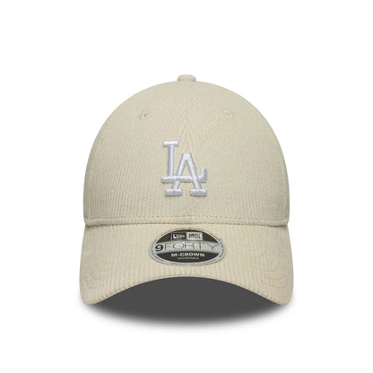 This is a LA Dodgers MLB Cord Cream 9FORTY M-Crown Adjustable Cap 2