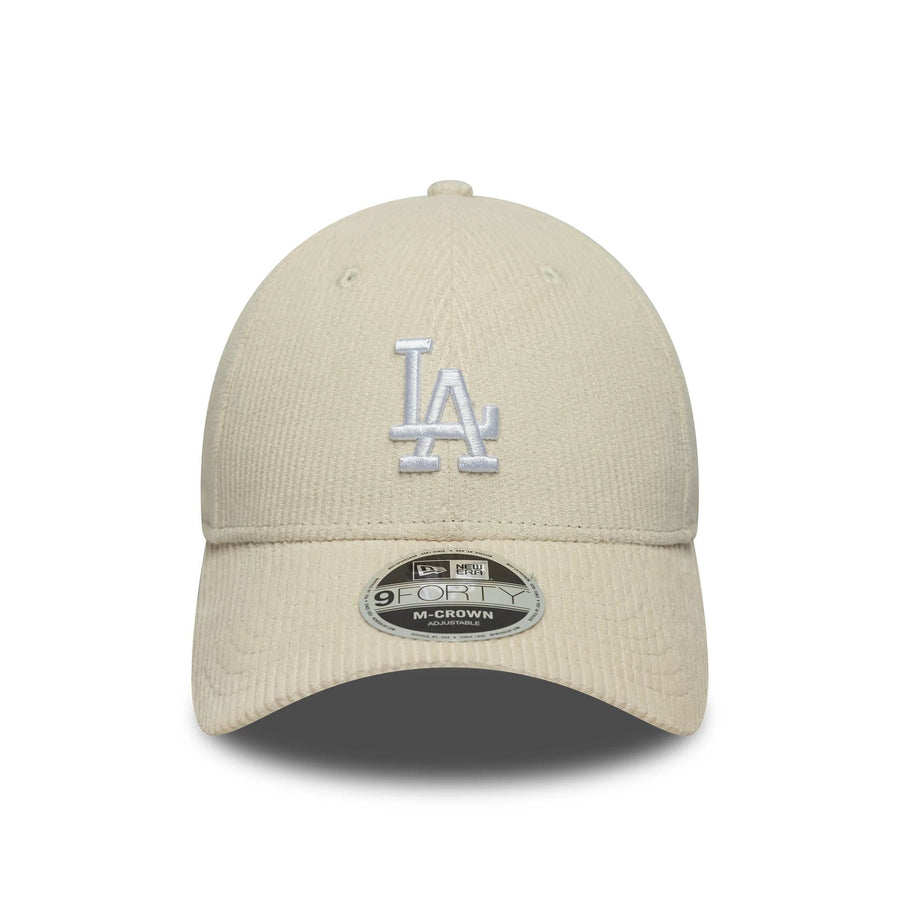 This is a LA Dodgers MLB Cord Cream 9FORTY M-Crown Adjustable Cap 2