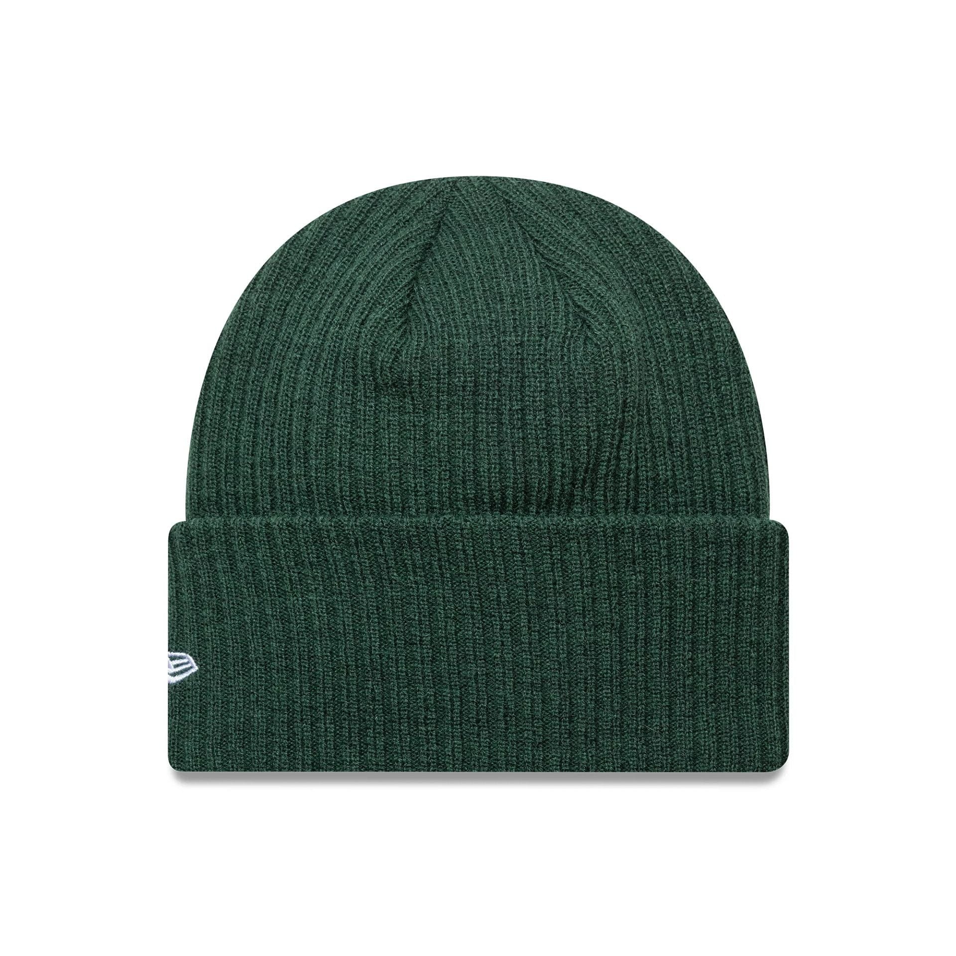 This is a New York Yankees MLB Dark Green Wide Cuff Knit Beanie Hat 2