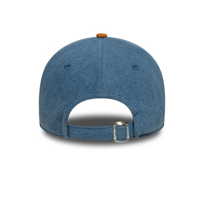 This is a LA Lakers NBA Denim Navy 9TWENTY Adjustable Cap 4