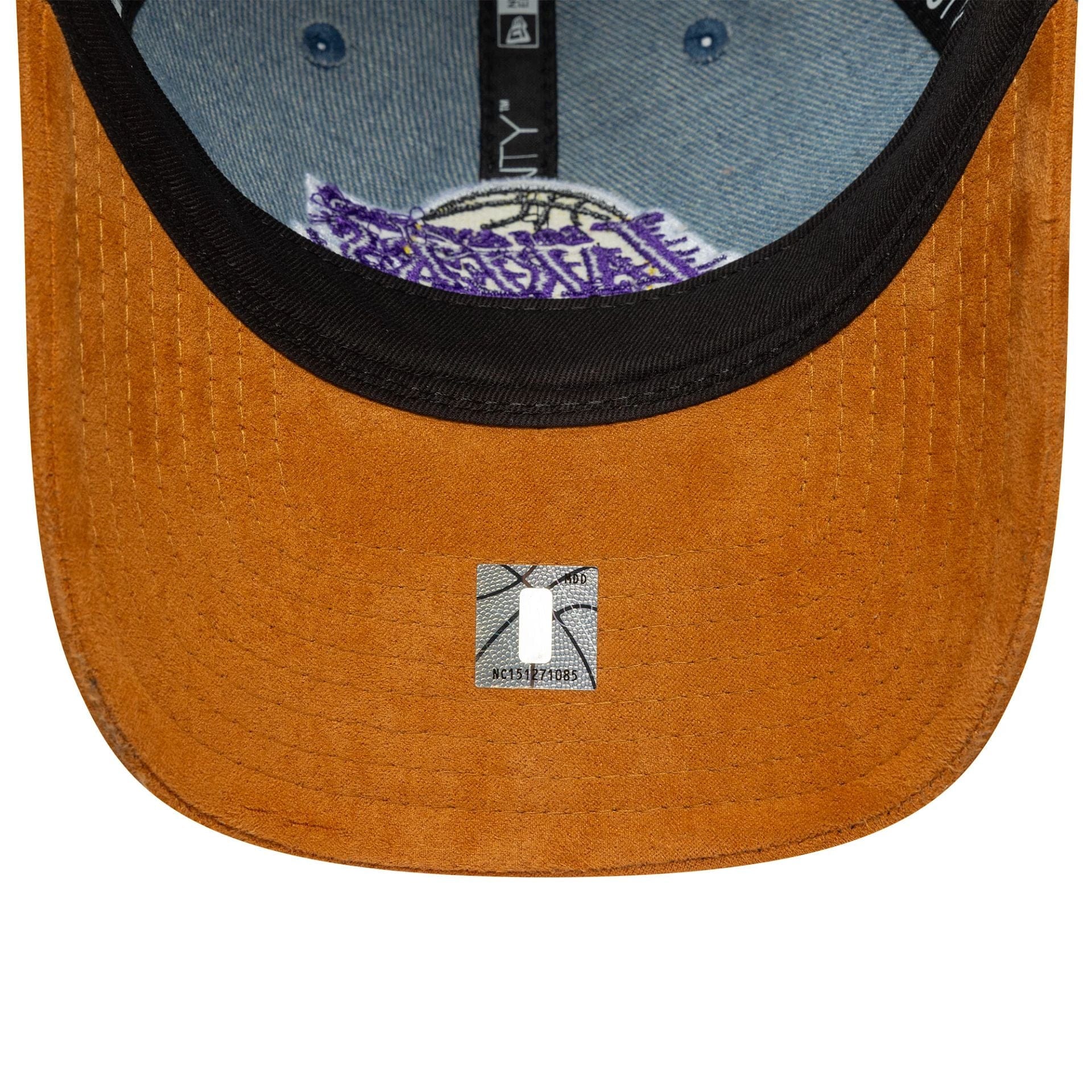 This is a LA Lakers NBA Denim Navy 9TWENTY Adjustable Cap 5