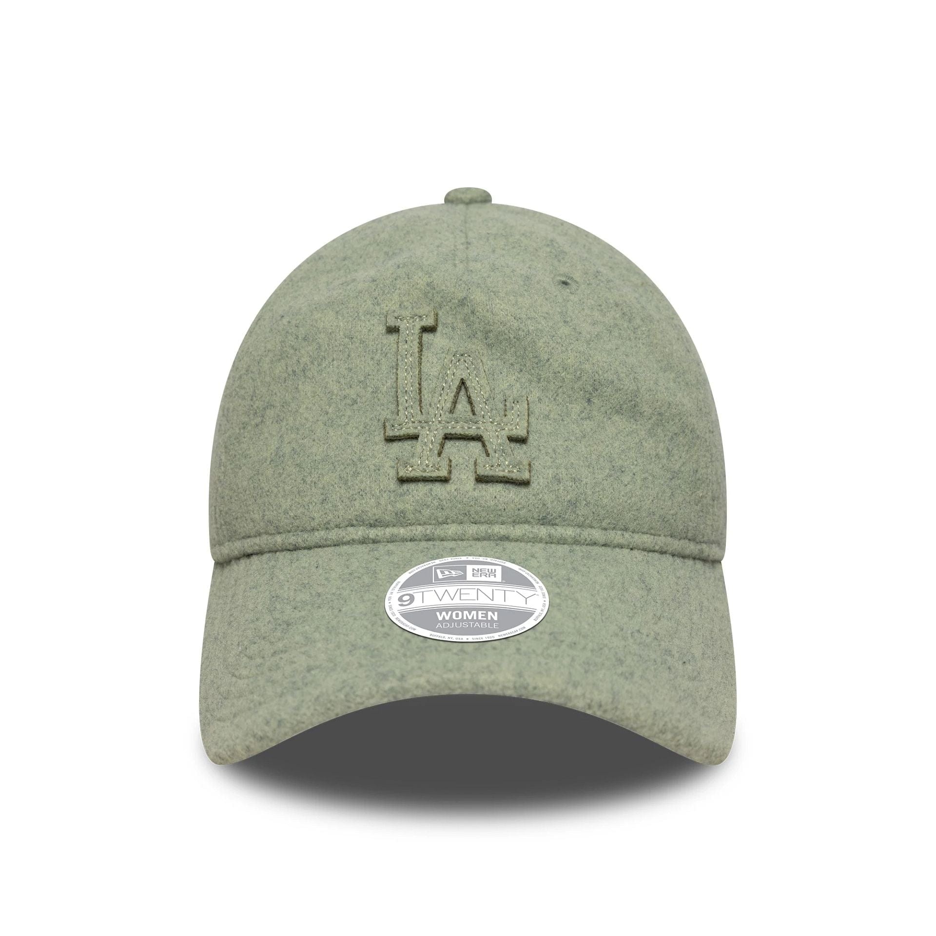 This is a LA Dodgers Womens MLB  Pastel Green 9TWENTY A-Frame Adjustable Cap 2
