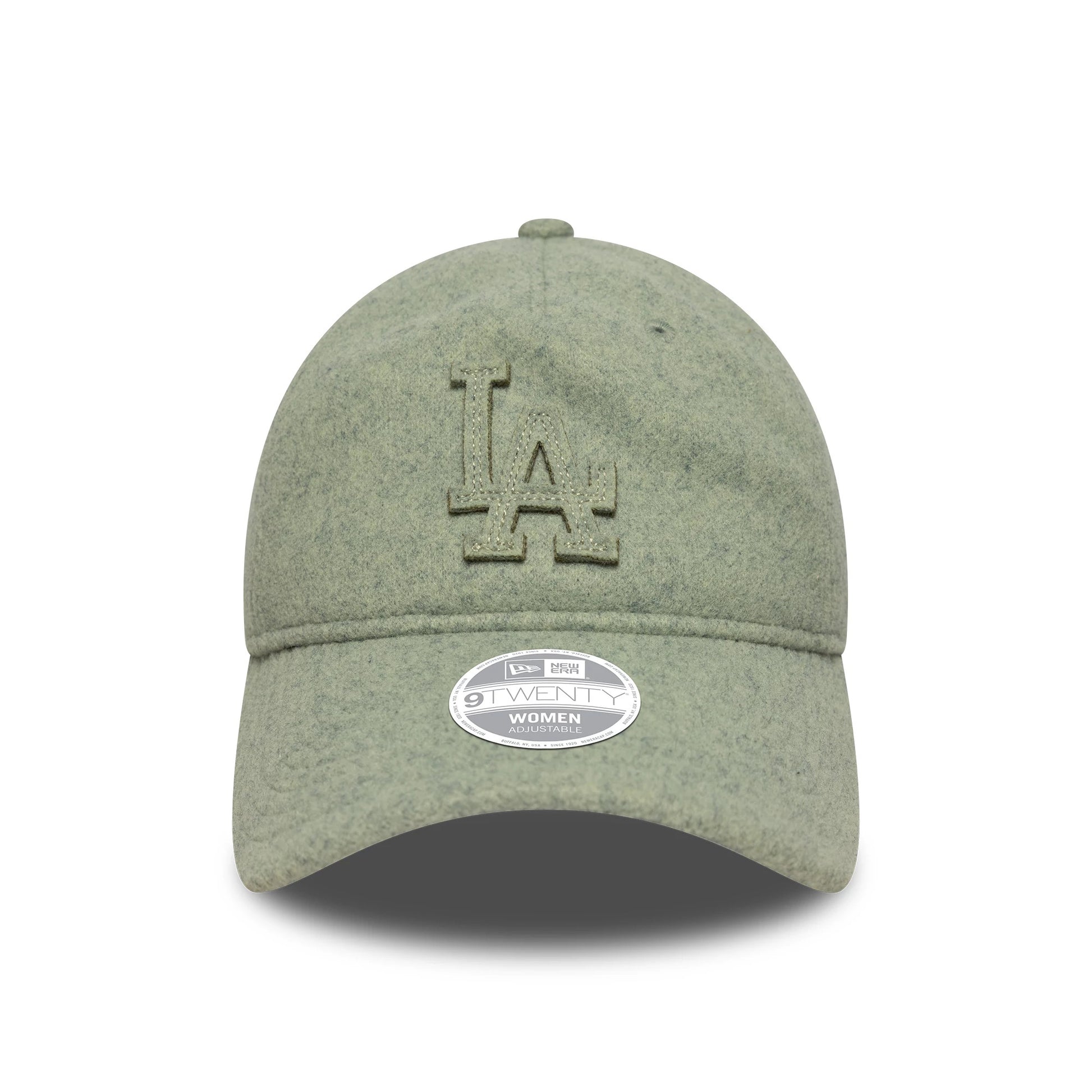 This is a LA Dodgers Womens MLB  Pastel Green 9TWENTY A-Frame Adjustable Cap 2