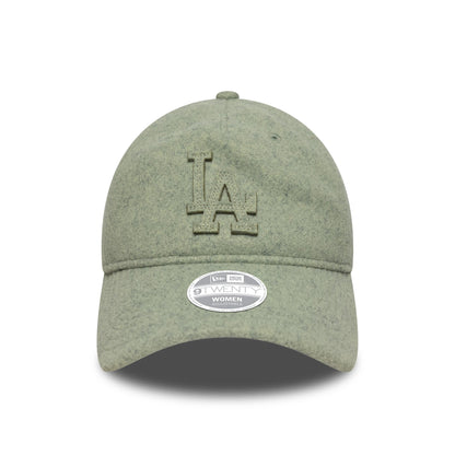 This is a LA Dodgers Womens MLB  Pastel Green 9TWENTY A-Frame Adjustable Cap 2