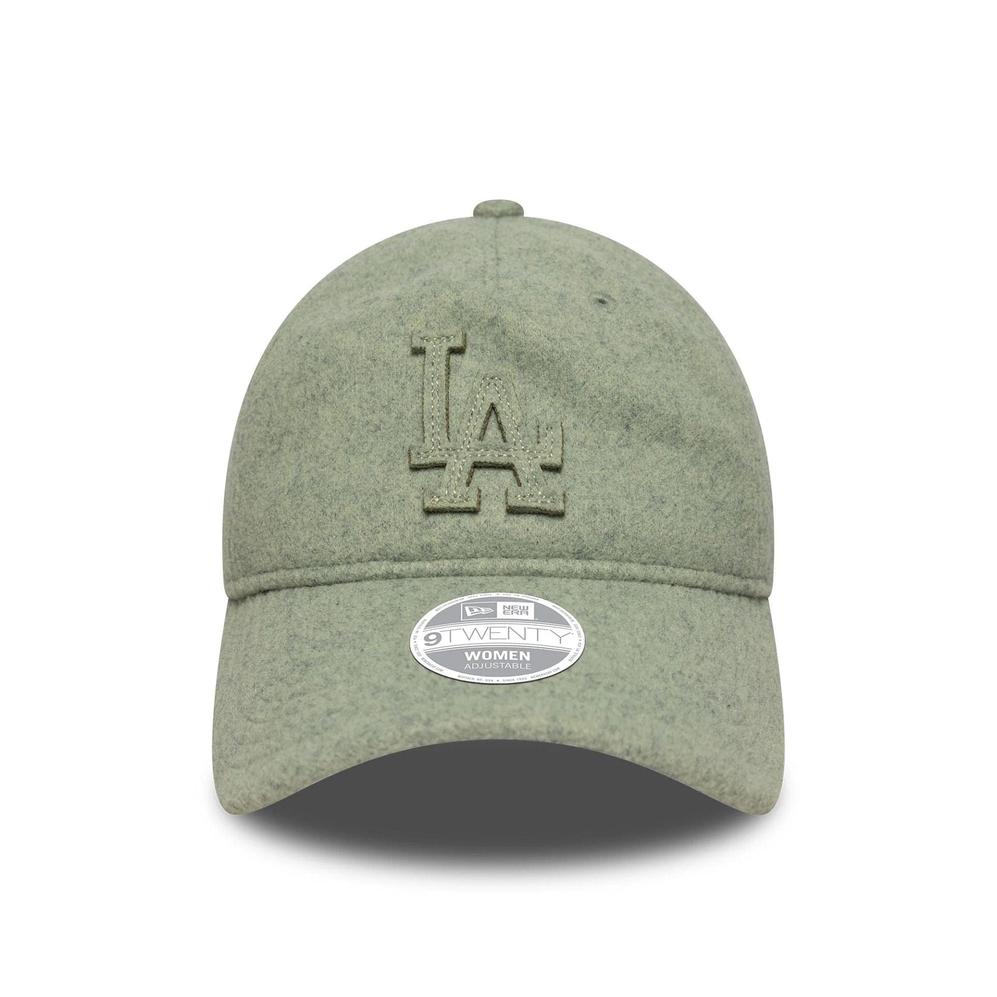 This is a LA Dodgers Womens MLB  Pastel Green 9TWENTY A-Frame Adjustable Cap 2
