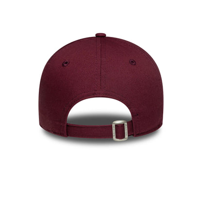 This is a LA Dodgers Womens MLB League Essential Dark Red 9TWENTY Adjustable Cap 4