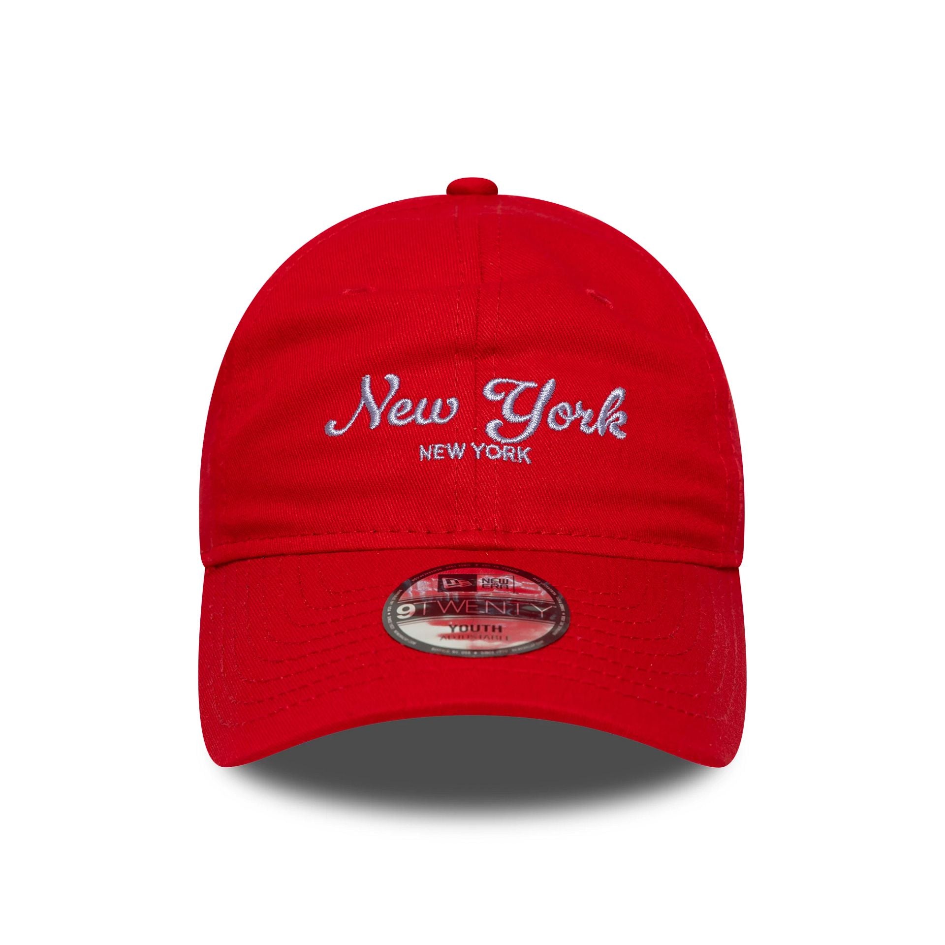 This is a Youth MLB Location Red 9TWENTY Adjustable Cap 2