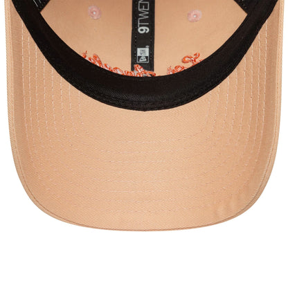 This is a Youth New Era Location Pastel Orange 9TWENTY Adjustable Cap 5