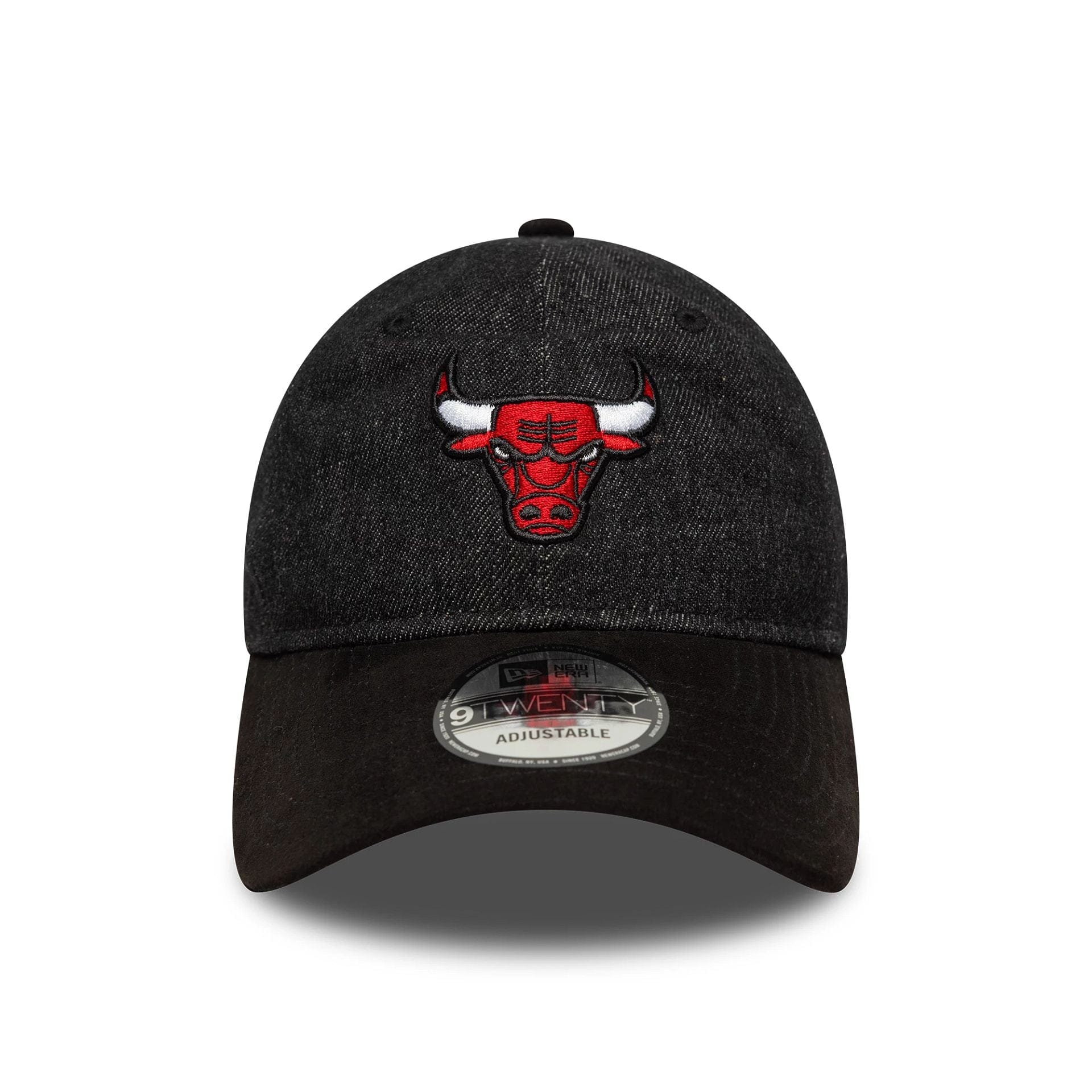 This is a Chicago Bulls NBA Denim Black 9TWENTY Adjustable Cap 2