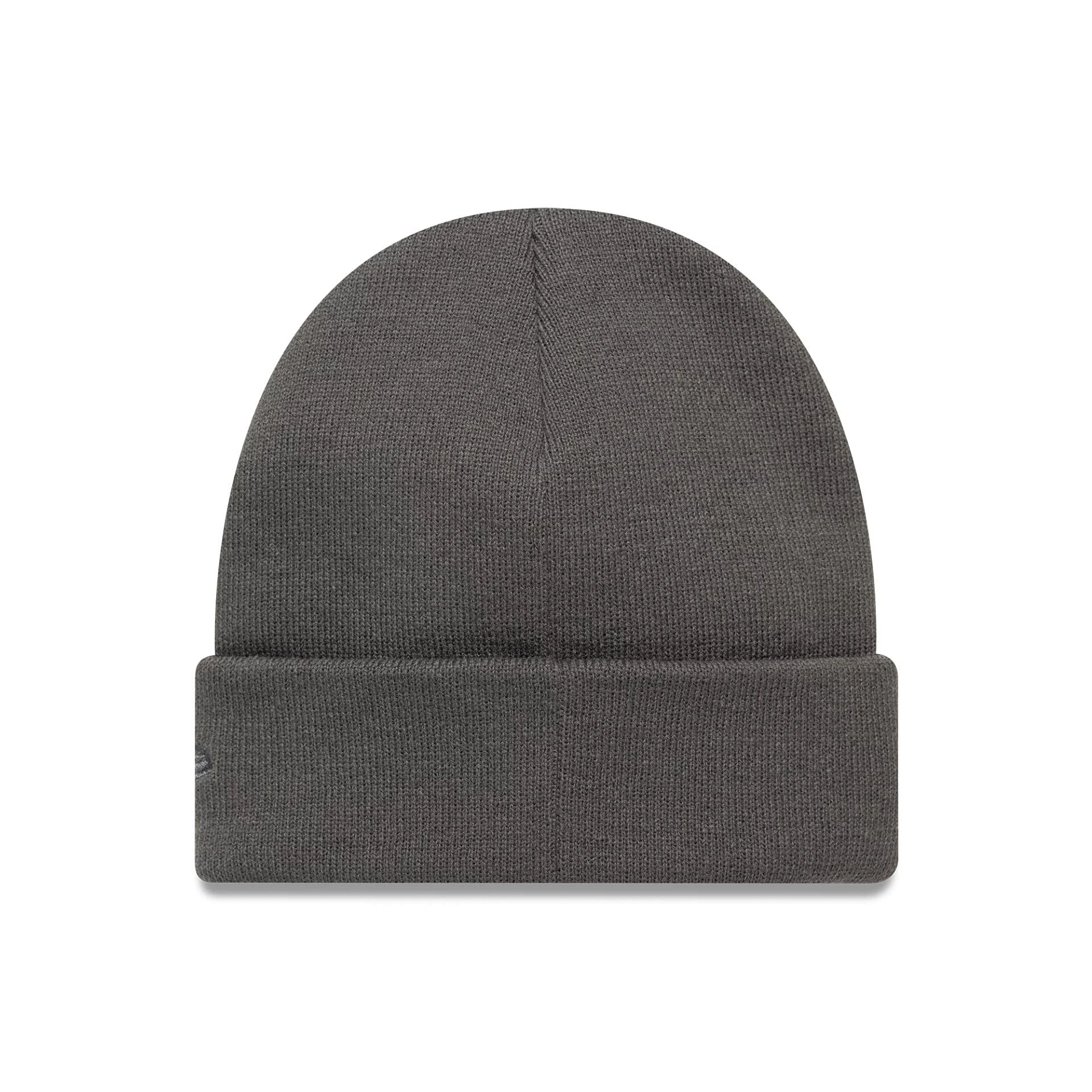 This is a LA Lakers NBA Mini Logo Dark Grey Cuff Knit Beanie Hat 2