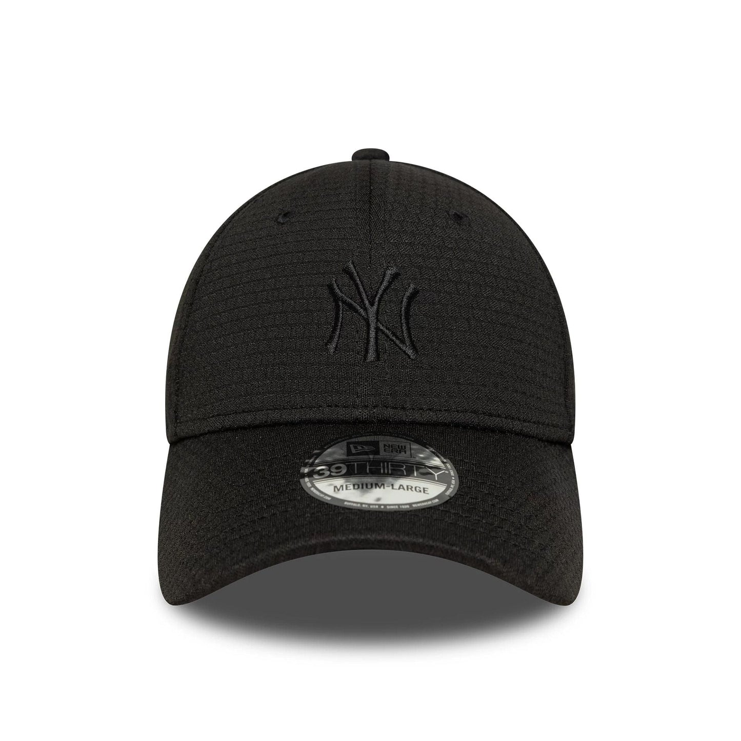 This is a New York Yankees MLB Stretch Mesh Black 39THIRTY Stretch-Fit Cap 2