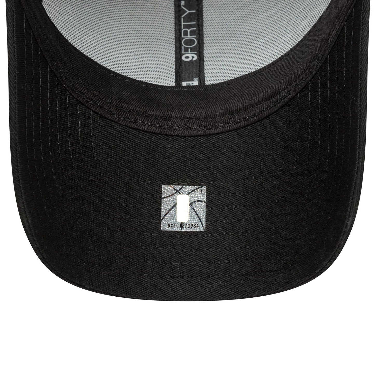 This is a LA Lakers NBA Black 9FORTY Adjustable Cap 5