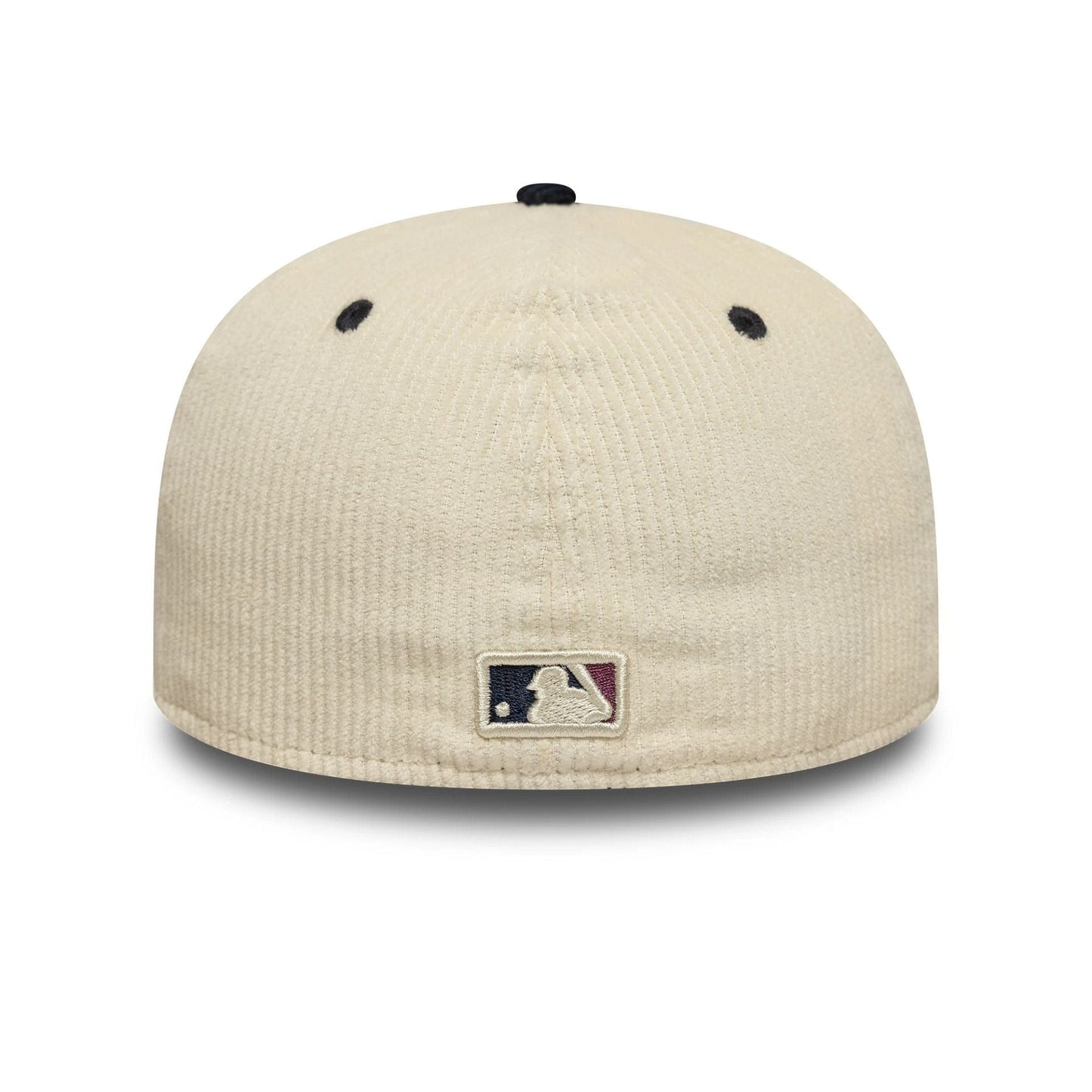 This is a LA Dodgers MLB Cord Cream Low Profile 59FIFTY Fitted Cap 4