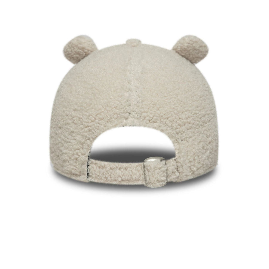 This is a Child New Era Winter Borg Cream 9FORTY Adjustable Cap 4