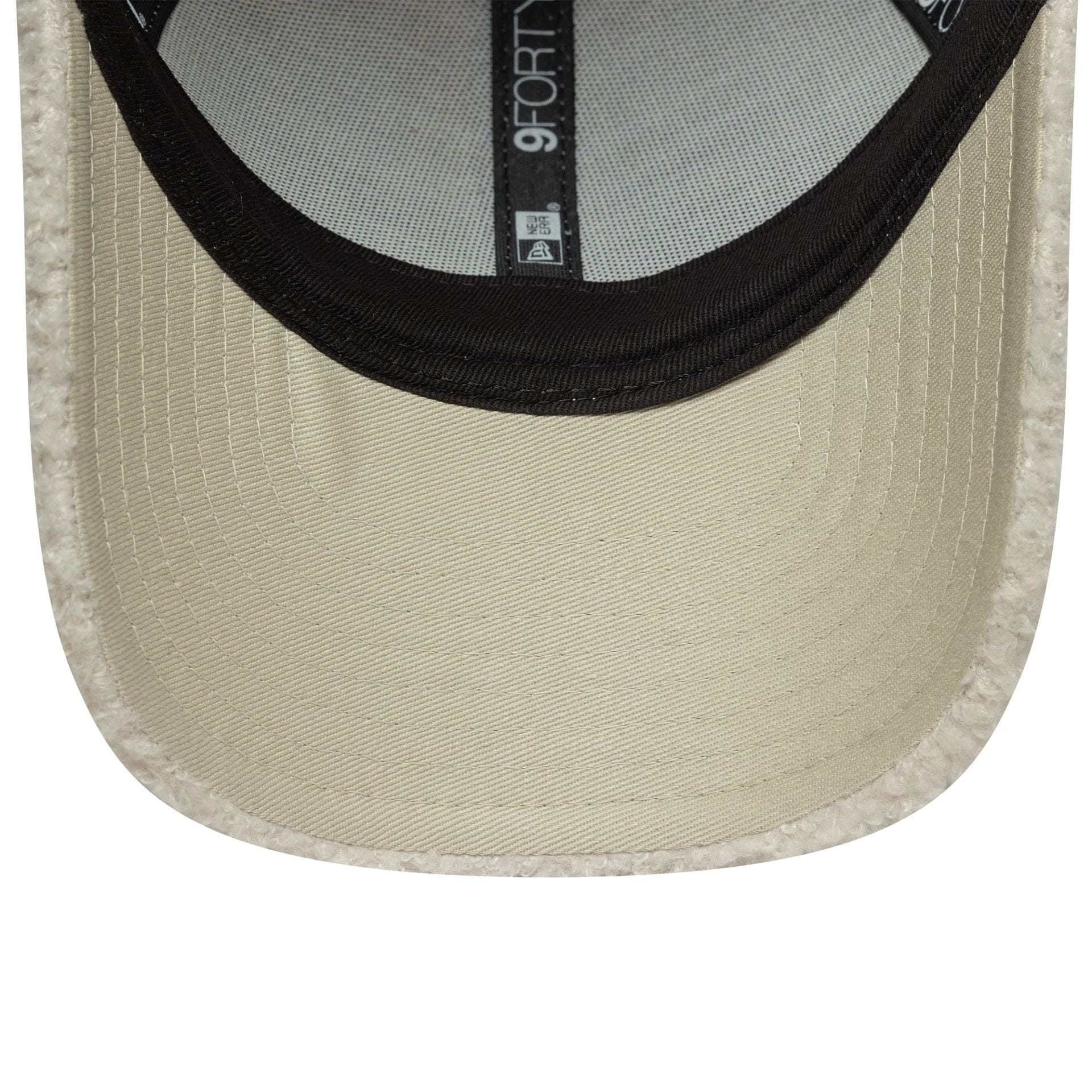 This is a Child New Era Winter Borg Cream 9FORTY Adjustable Cap 5