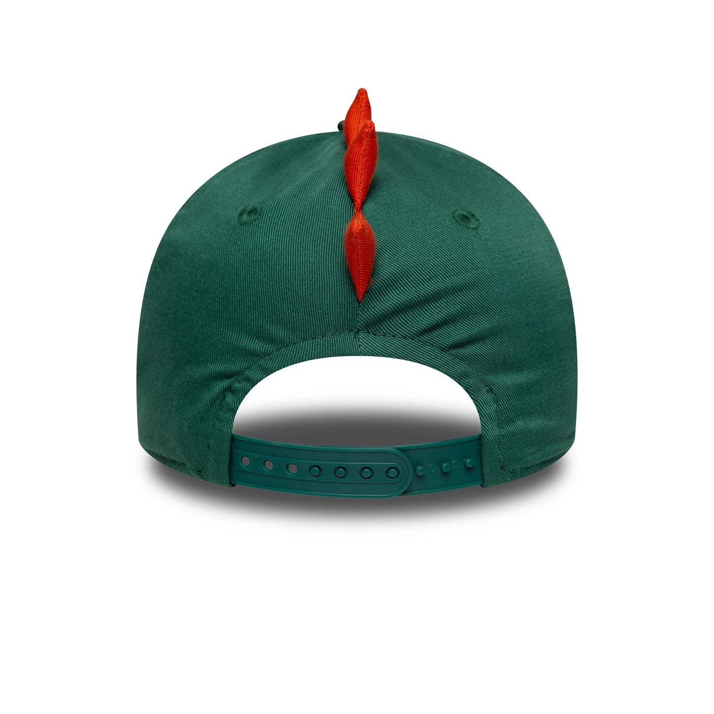 This is a Child New Era Face Green 9FORTY Adjustable Cap 5