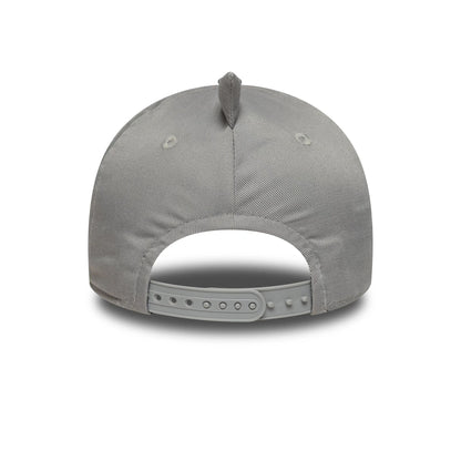 This is a Child New Era Face Grey 9FORTY Adjustable Cap 4