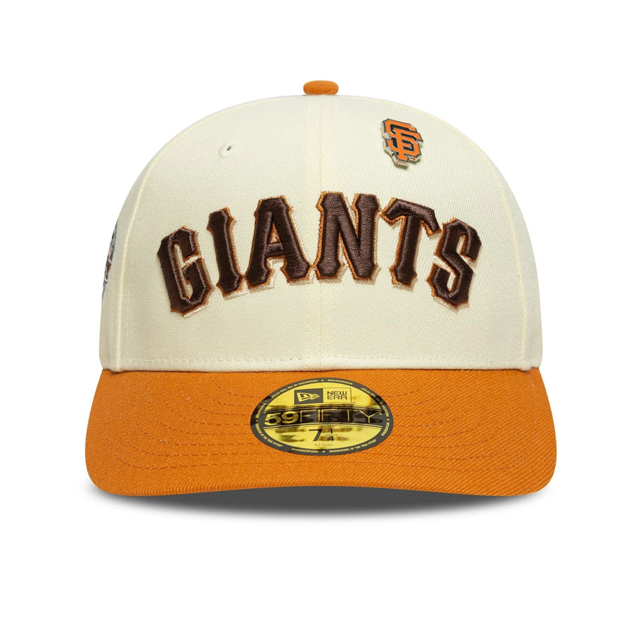 This is a San Francisco Giants MLB All Star Game Pin Cream 59FIFTY Fitted Cap 3