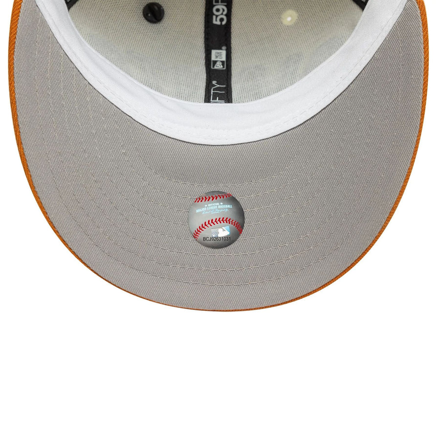 This is a San Francisco Giants MLB All Star Game Pin Cream 59FIFTY Fitted Cap 2