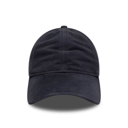 This is a New Era Suede Navy 9TWENTY Adjustable Cap 2