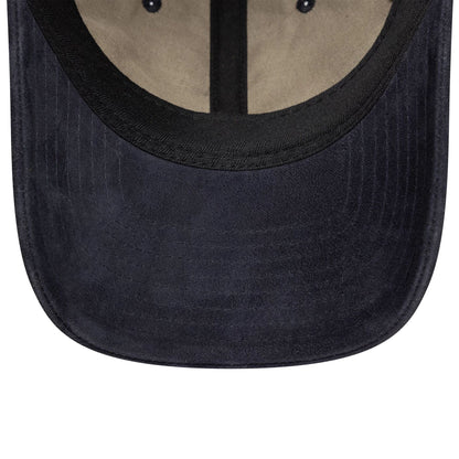 This is a New Era Suede Navy 9TWENTY Adjustable Cap 5