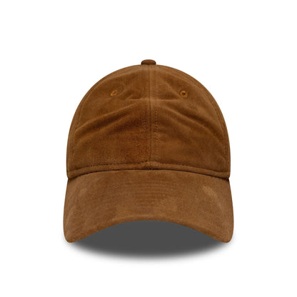 This is a New Era Suede Beige 9TWENTY Adjustable Cap 2