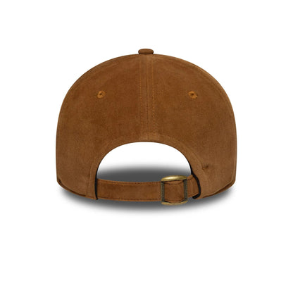 This is a New Era Suede Beige 9TWENTY Adjustable Cap 4