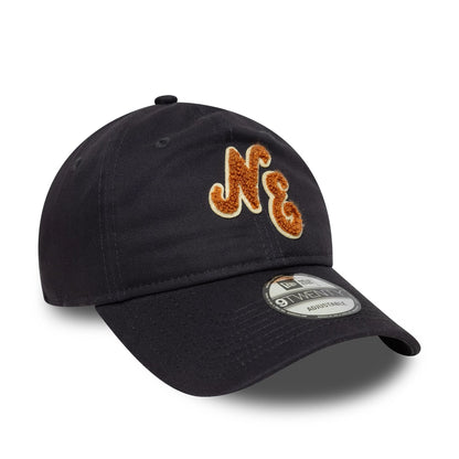 This is a New Era Boucle Navy 9TWENTY Adjustable Cap 3
