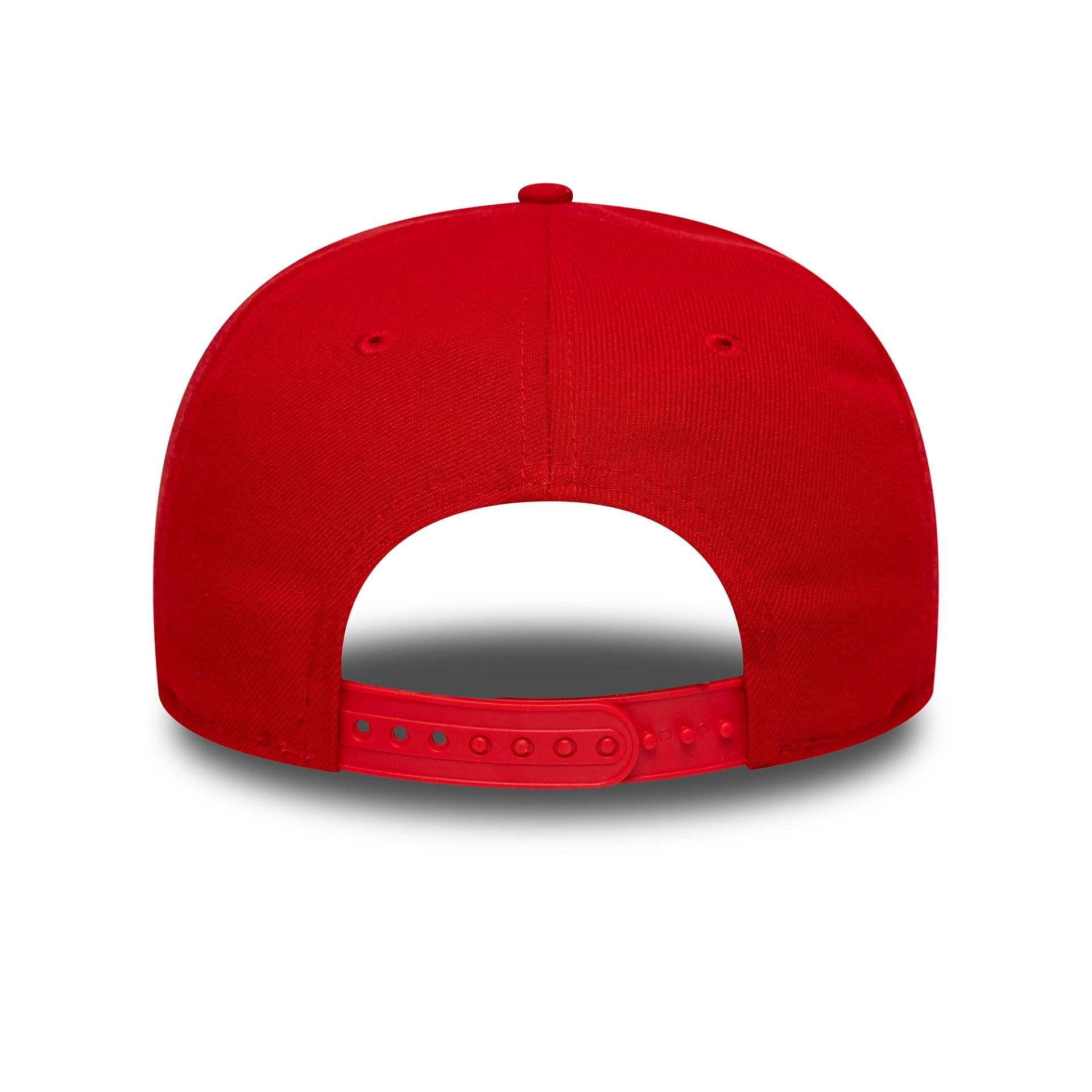 This is a Kansas City Chiefs NFL Patch Red 9SEVENTY Stretch-Snap Adjustable Cap 5