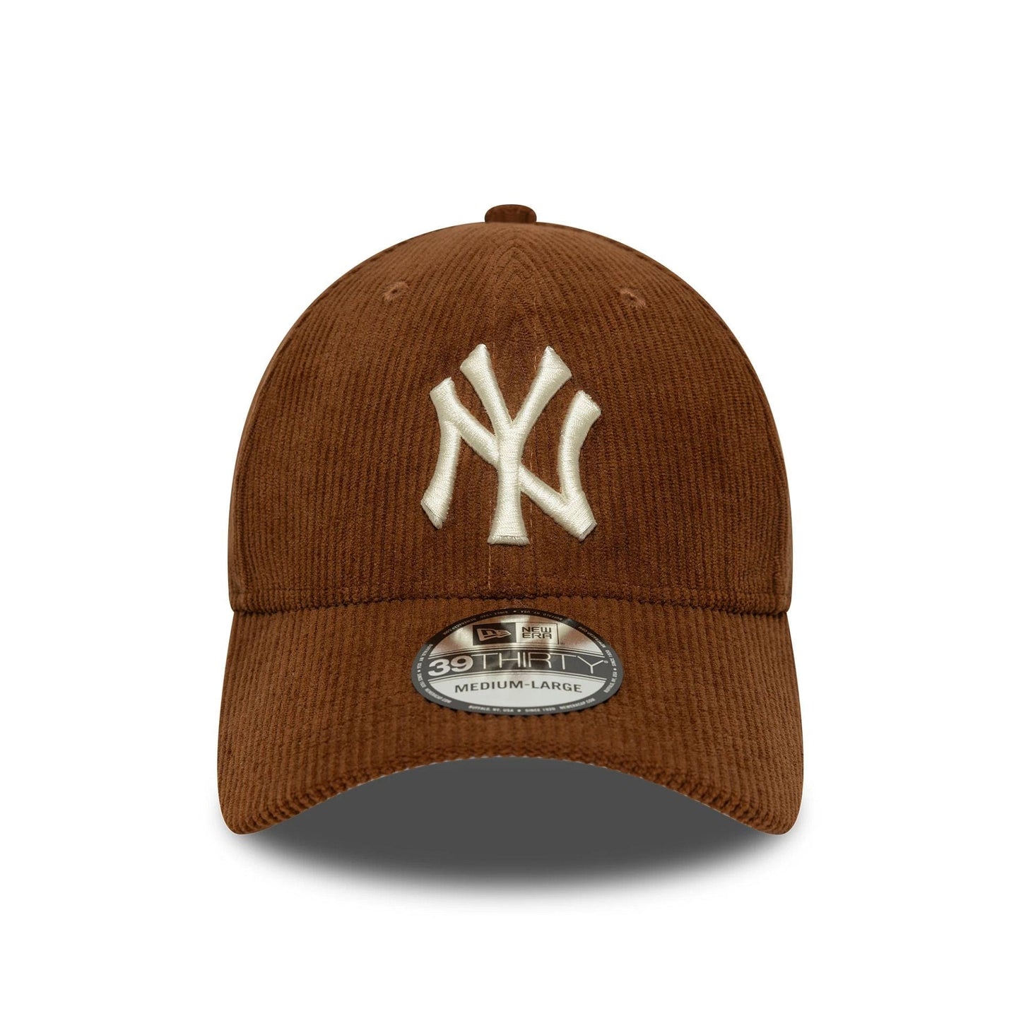 This is a New York Yankees MLB Cord Brown 39THIRTY Stretch-Fit Cap 2
