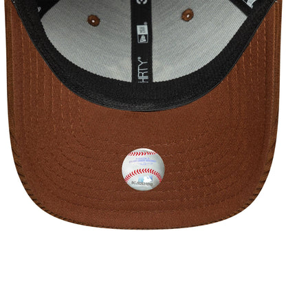This is a New York Yankees MLB Cord Brown 39THIRTY Stretch-Fit Cap 5
