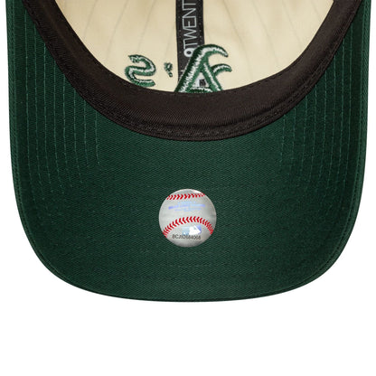 This is a Oakland Athletics MLB Pinstripe Dark Green 9TWENTY Adjustable Cap 5