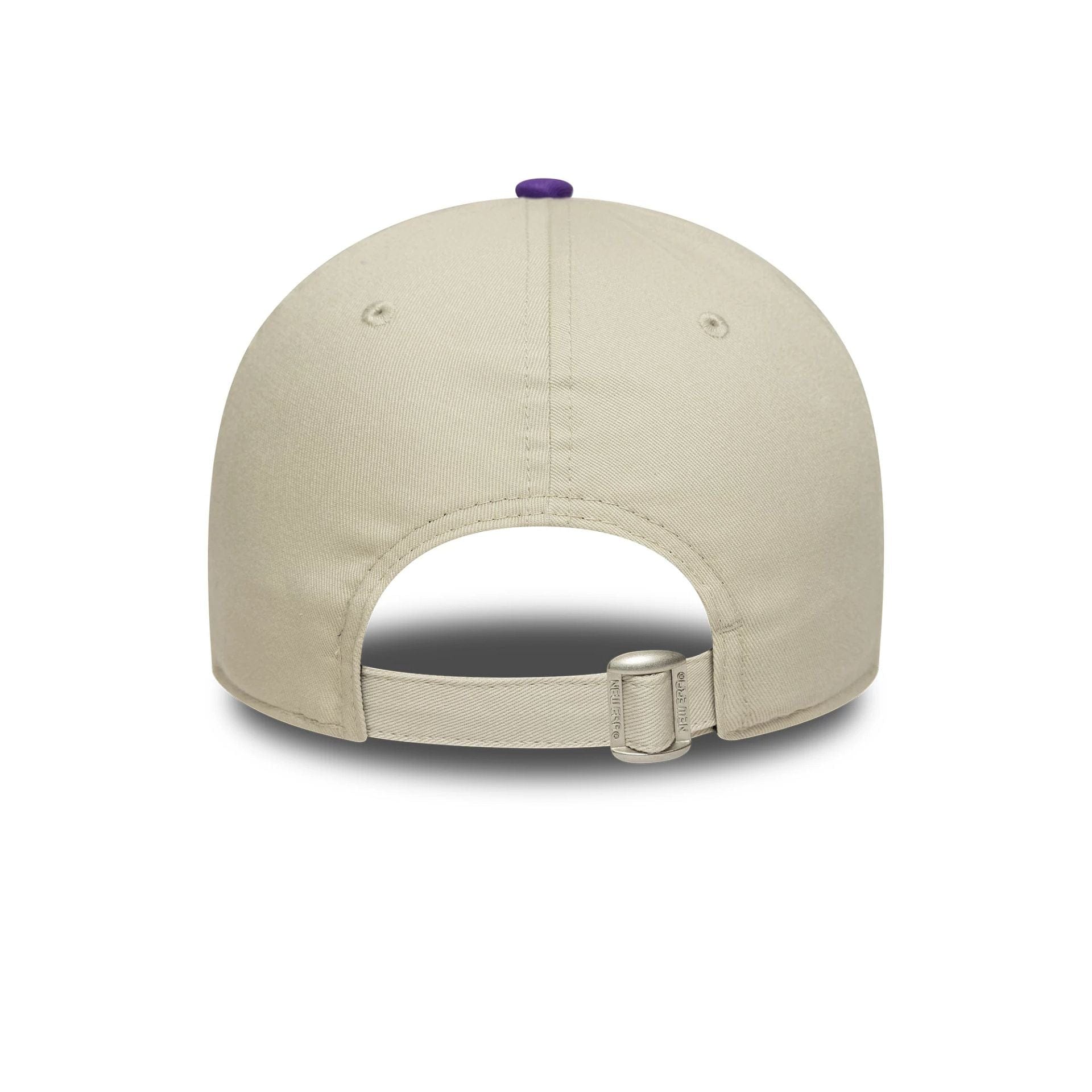 This is a LA Lakers NBA Colour Block Cream 9FORTY Adjustable Cap 4