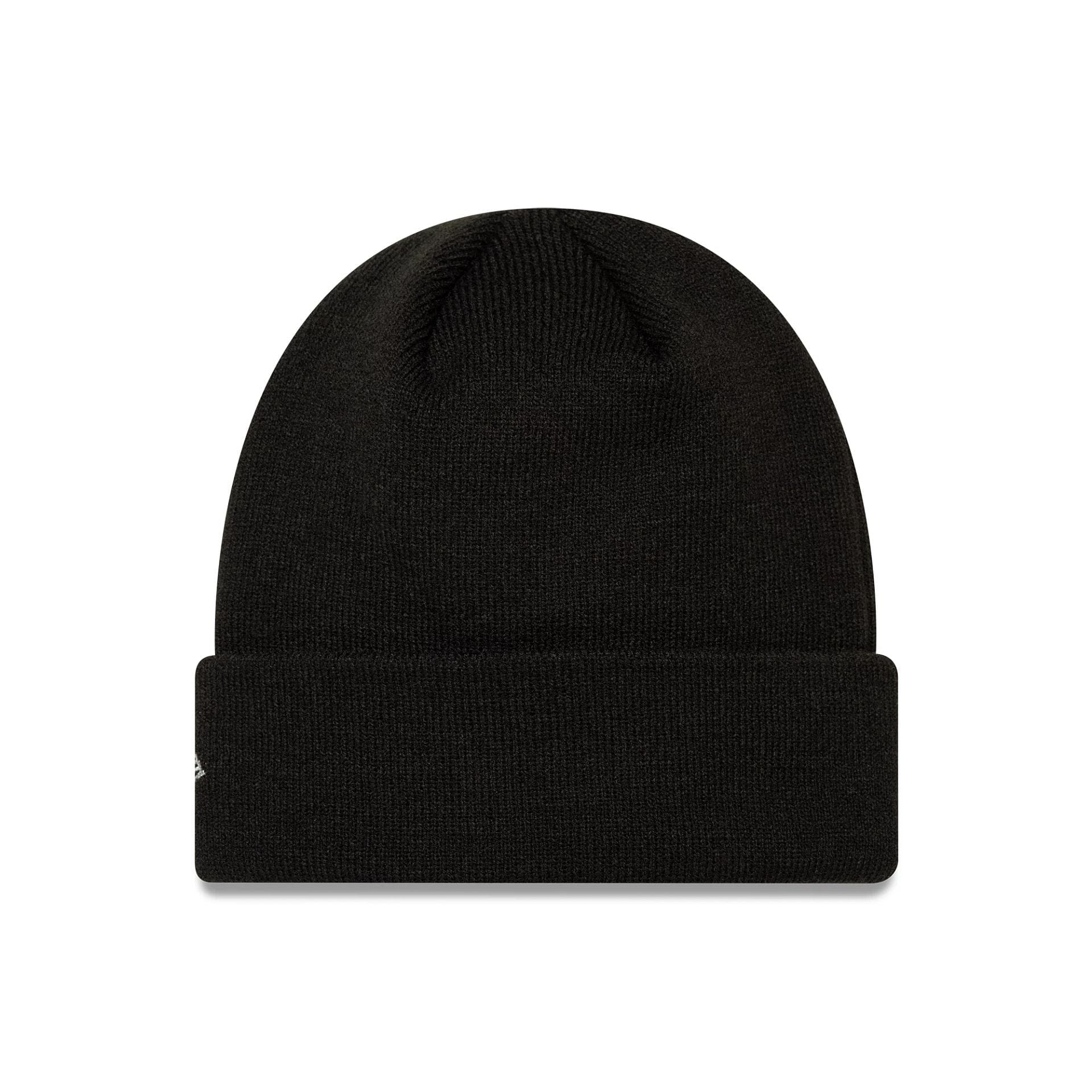 This is a New York Yankees MLB Metallic Black Cuff Knit Beanie Hat 2