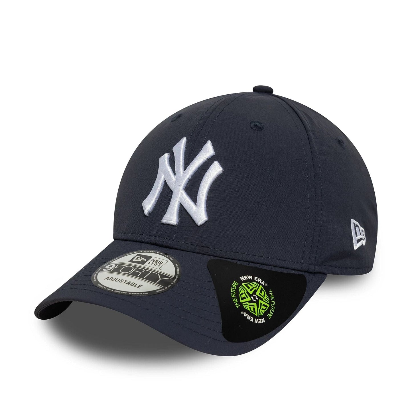 This is a New York Yankees MLB Recycled Navy 9FORTY Adjustable Cap 1