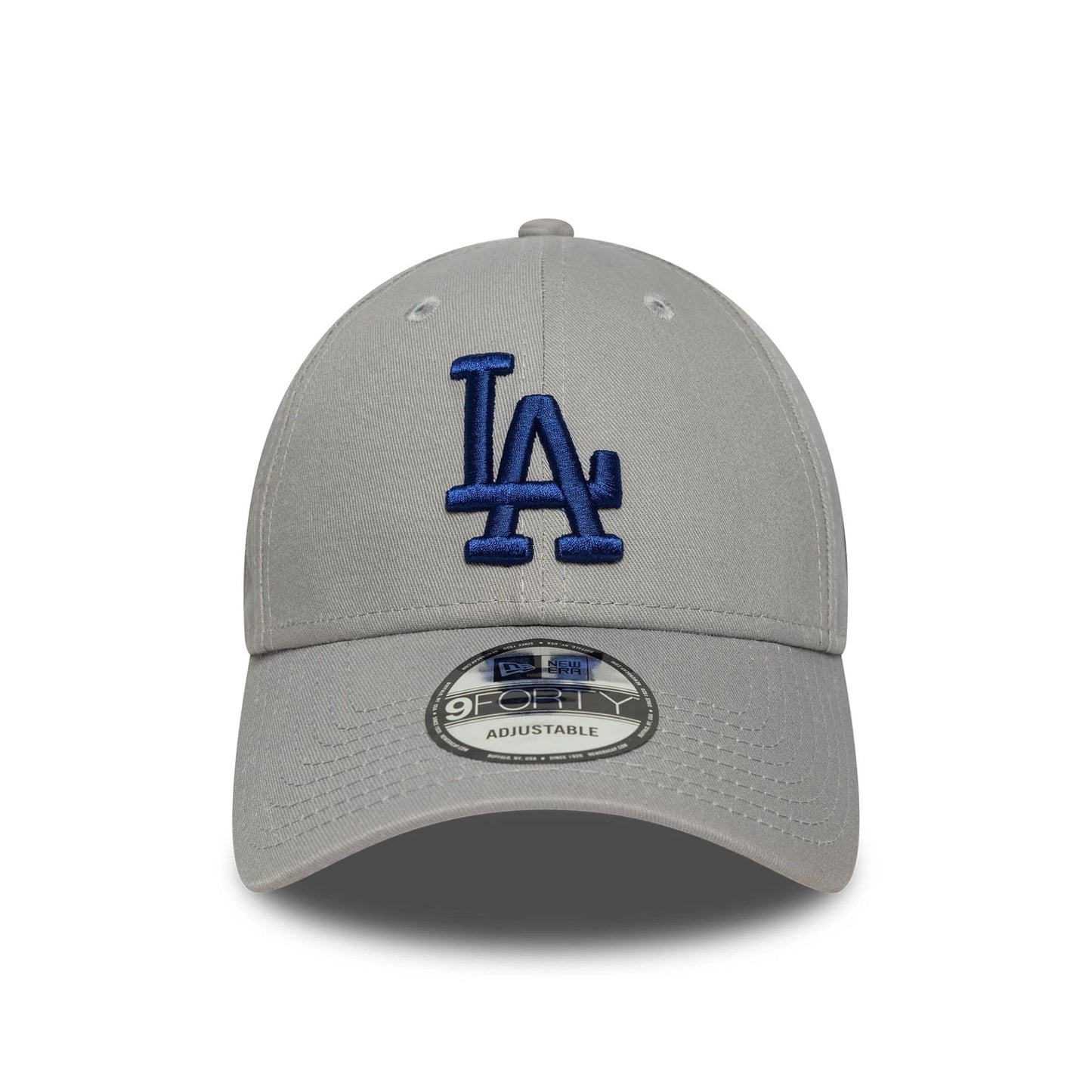 This is a LA Dodgers MLB Side Patch Grey 9FORTY Adjustable Cap 2