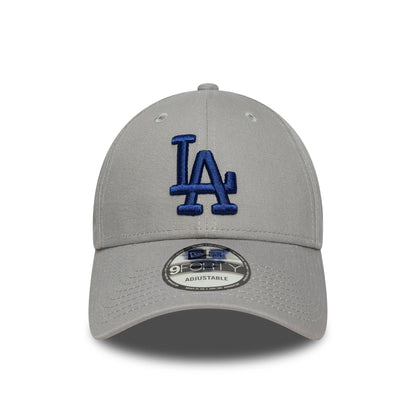This is a LA Dodgers MLB Side Patch Grey 9FORTY Adjustable Cap 2
